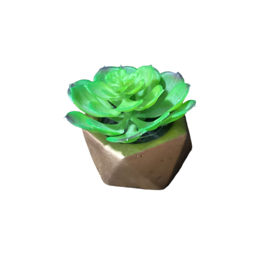 small faux house plant