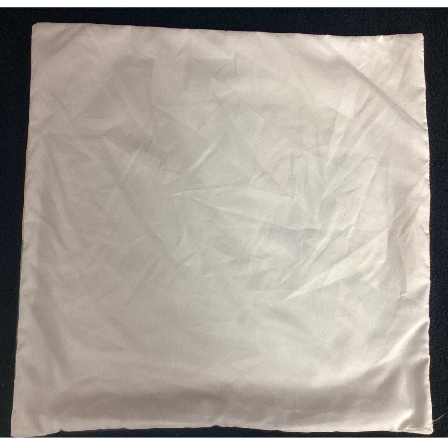 square pillow back