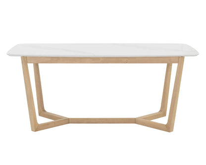 Modern Marble Dining Table - 70.5"