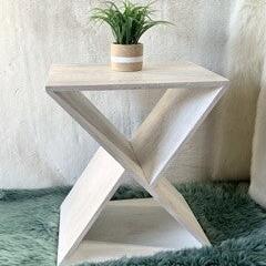 triangle side table