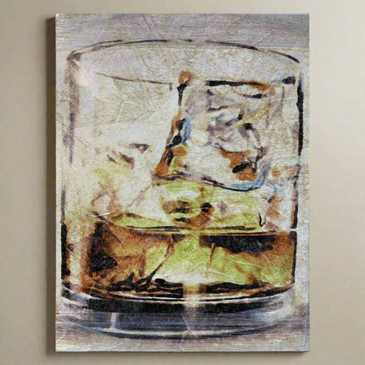 whiskey glass oliver gal art