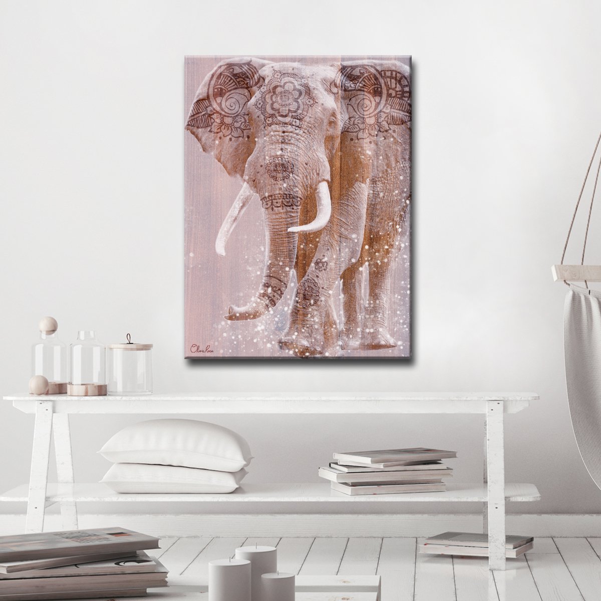 Wild Zen II- 16"W x 20"H