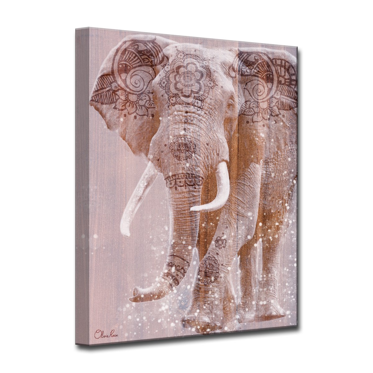 Wild Zen II- 16"W x 20"H